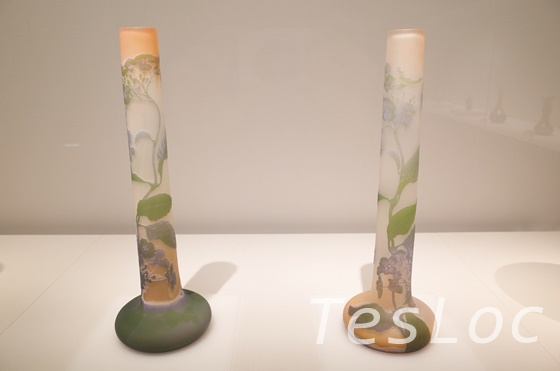 エミール・ガレの紫陽花文花瓶