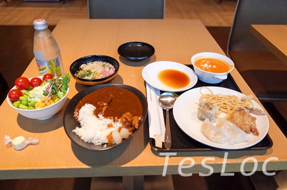 羽田空港国際線サクララウンジ料理