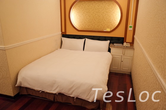 台北鴨川旅館のベッド